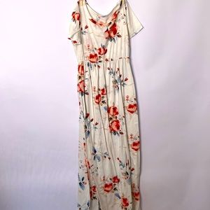 Long floral dress